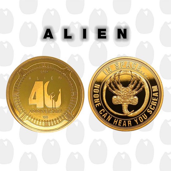 Afbeelding van het spel Alien - 40th anniversary Coin