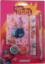 Trolls schoolset / schrijfset  5-delig