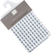 Vaatdoeken set van 6 - Wafel structuur - 32x35 cm - Blauw/wit