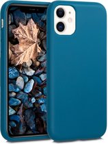 kalibri hoesje voor Apple iPhone 11 - backcover voor smartphone - donkerblauw