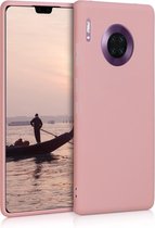 kwmobile telefoonhoesje voor Huawei Mate 30 Pro - Hoesje voor smartphone - Back cover in mat roségoud