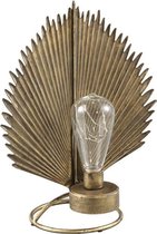 Industriële Tafellamp - Luxe Tafellamp - Design Lamp - Design Tafellamp - Gouden Tafellamp - Lamp - Industrieel - Sfeer - Interieur - Sfeerlamp - Lampen - Sfeerlampen - Tafellampen - Tafellamp - Staande lamp - Luxe - Metaal - Goud - 32 cm breed