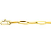 N-joy trendstyle 14k geelgouden Closed for ever armband