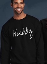 Hubby / Wifey Trui (Hubby - Maat L) | Koppel Cadeau | Valentijn Cadeautje voor hem & haar