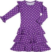 Corazon kinderpyjama Flamenco nachtjapon paars - 128/134