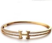 Vicky H Bracelet Gold