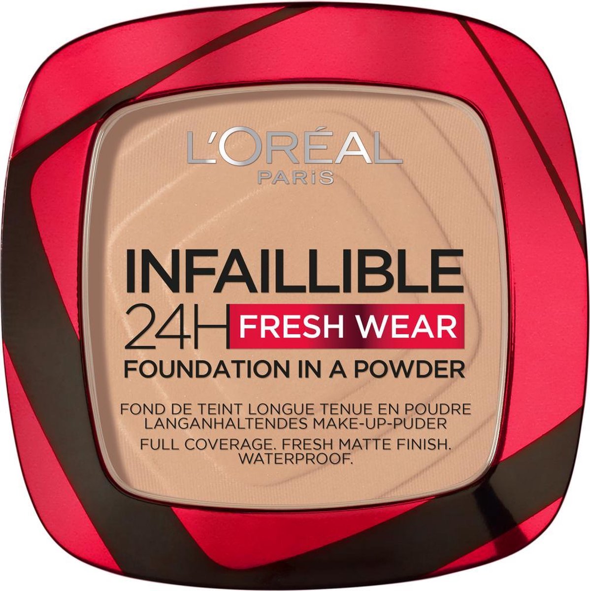 Infaillible 24H Fresh Wear Foundation in a Powder 120 Vanille Foundation en poeder in één 8gr - L’Oréal Paris