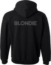 Blondie & Brownie Hoodie (Blondie - Maat XS) | BFF Koppel Sweater | Best Friends Forever