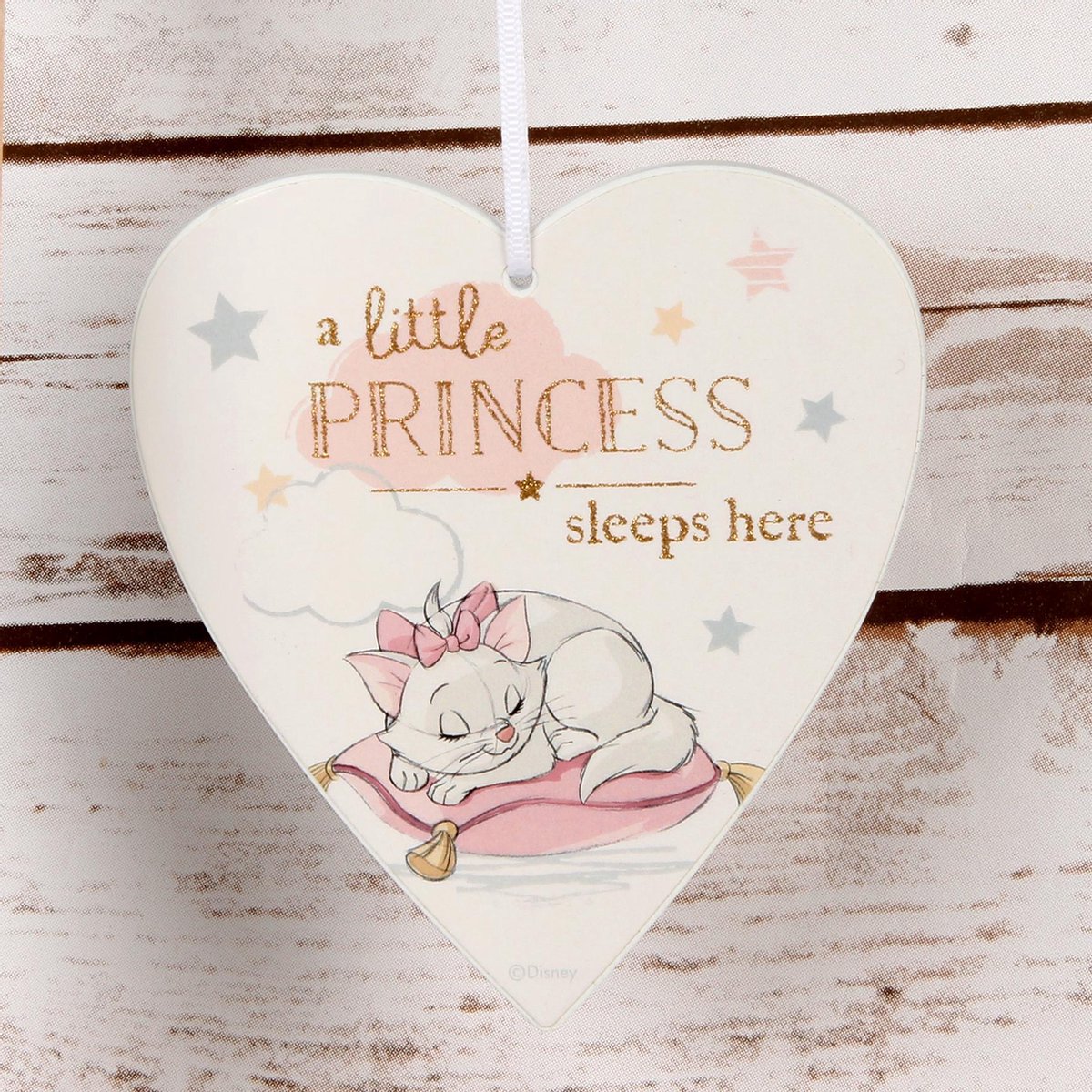 Disney Baby - Magical Beginnings - Aristocats' Marie hanger - Little Princess sleeps here - 12 cm.