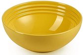 Le Creuset  4 Aardewerken ontbijtkommen  in Soleil 16cm