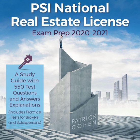 PSI National Real Estate License Exam Prep 2020-2021 - cover