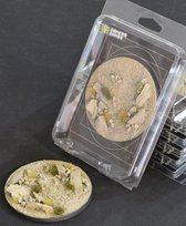 Arid Steppe Bases Pre-Painted (1x 100mm Round)