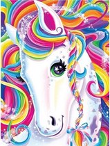diamond painting 30x40 cm - Unicorn colours