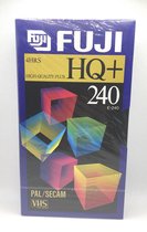 Fuji HQ+240 high quality plus VHS (4uur) / VHS videoband / video cassette