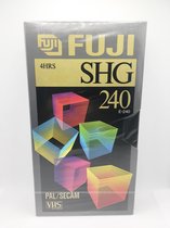Fuji SHG-240 VHS (4 heures) / cassette vidéo VHS / cassette vidéo