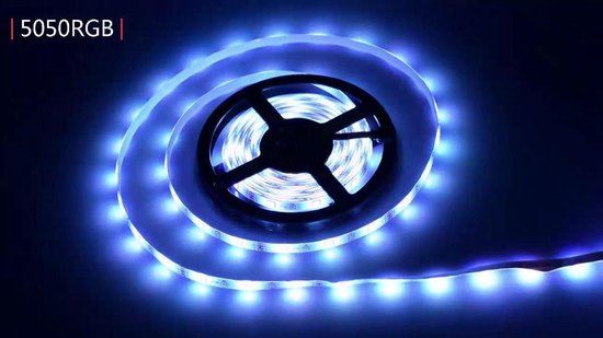 Prolight Profile LED Strip - RGB - 2M - incl Afstandsbediening - IP44 |  bol.com