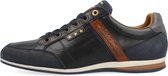 Pantofola d'Oro Roma Sneakers - Heren Leren Veterschoenen - Blauw - Maat 43