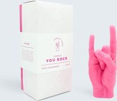 CandleHand - You Rock - pink
