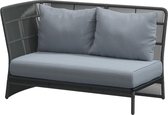 4 Seasons Outdoor Oriënt modulair hoek loungeset 6-delig Platinum