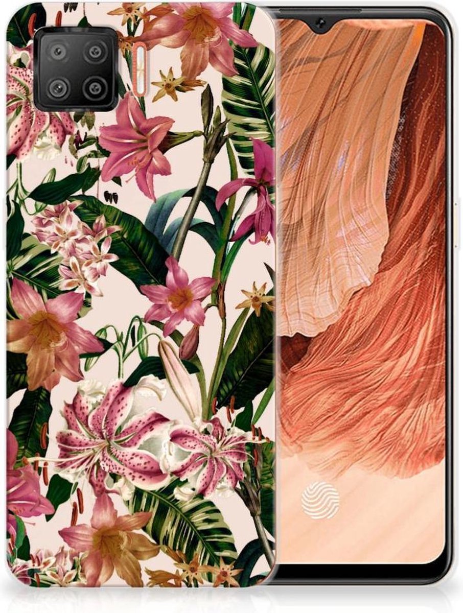 OPPO A73 4G TPU Case Flowers