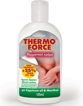 Thermo Force Cream met Capsicum Oil & Menthol 125ml | Natuurlijke SpierBalsem