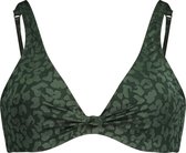 Hunkemöller Dames Badmode Niet-voorgevormde beugel bikinitop Tonal  - Groen - maat D80