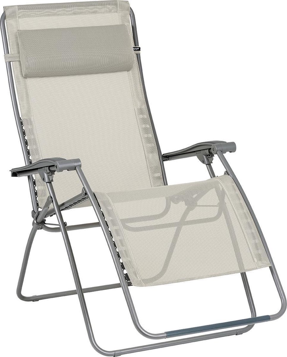 Lafuma RSXA XL Clip - Relaxstoel - Verstelbaar - Inklapbaar - Zero Gravity  - Seigle | bol.com