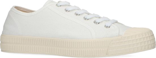 Sacha - Heren - Witte canvas sneakers - Maat 45 | bol.com
