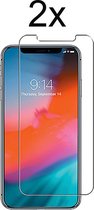 iPhone 11 Pro Screen Protector - Beschermglas iPhone X Screenprotector - iPhone XS Screenprotector - 2 stuks - Open top