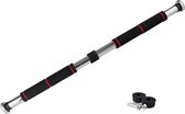 Optrekstang - Tussendeur optrekstang - Verlengstang - Fitness stang - Fitness - Thuis sportartikelen - Home gym - Fitness accessoires - Pull up - Pull up stang - 2 meter uitrekbaar - Staal - 