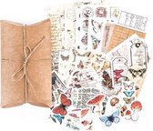Envelop met Knutselpakket Vlinders | 30 Verschillende Stickers en Vellen Papier