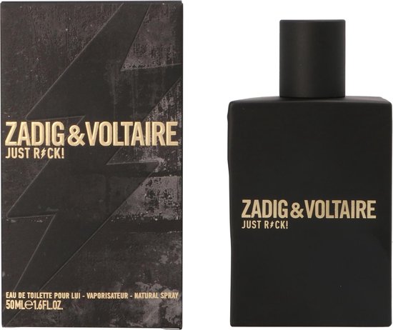 Zadig & Voltaire Just Rock! for Him - Eau de Toilette met tonkaboon - 50ml