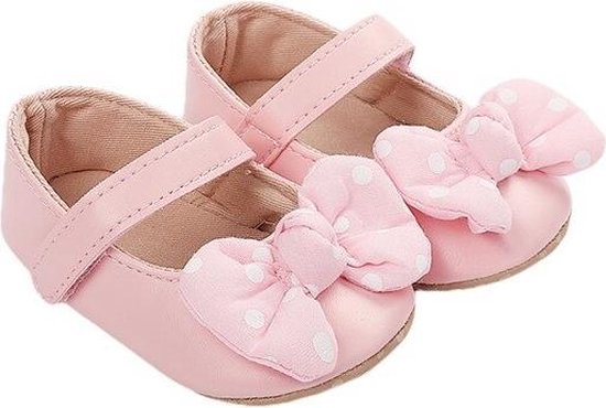 Baby Ballerinas voor Meisjes - Baby schoentjes - Zomer - Roze - Maat 20 - 9 -12... | bol.com