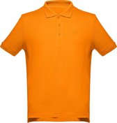 Romobrands_Heren polo_Model Mathijs_Orange