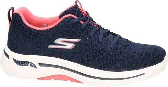 Skechers Go Walk Arch Fit dames sneaker - Blauw - Maat 39 | bol.com
