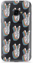 Galaxy Xcover 4/4S Hoesje Love & Peace - Designed by Cazy