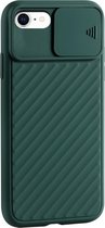 GSMNed – iPhone 7/8 Plus Groen  – hoogwaardig siliconen Case Groen – iPhone 7/8 Plus Groen – hoesje voor iPhone Groen – shockproof – camera bescherming