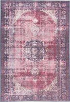 Vintage Vloerkleed - Estate Medaillon Bordeauxrood 190x290cm