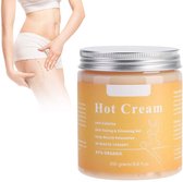 Maleo hot cream - cellulite crème - afslank crème - buikvet verbranden -fat burner - 87% organisch