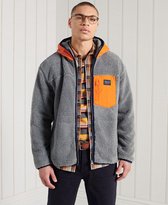 Superdry Heren Trui Hoodie van sherpa met rits