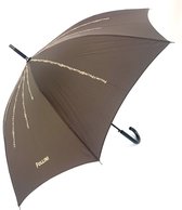 Pollini lange paraplu automatisch Matrix bruin