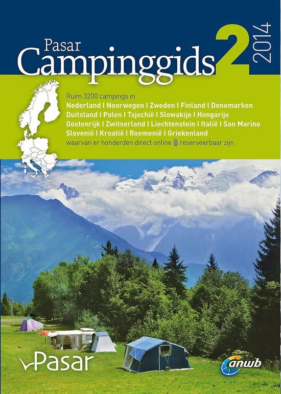 Cover van het boek 'Campinggids  / 2 - 2014'
