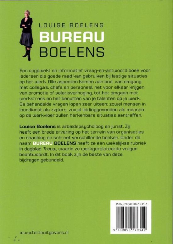 Bureau Boelens, Louise Boelens | 9789058779342 | Boeken | bol.com