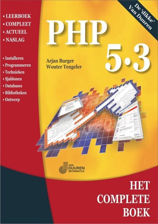 Cover van het boek 'PHP 5.3, Het Complete Boek' van A. Burger