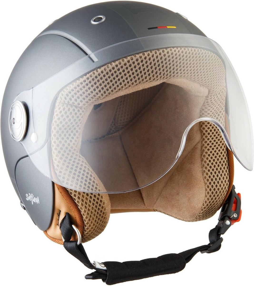 SOXON SK-56 Kids IMOLA Casque scooter enfant, casque Jet casque