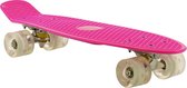 Sajan - Skateboard - LED Wielen - Penny board - Roze - 22.5 inch - 56cm - Diverse Kleuren