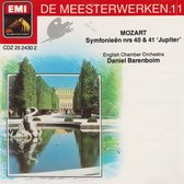 Mozart - Daniel Barenboim, English Chamber Orchestra ‎– Symfonieën nrs 40 & 41 "Jupiter"