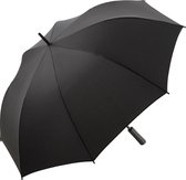 Automatische golf paraplu  Reflecterend - zwart