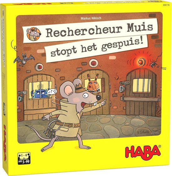 Afbeelding van het spel Haba Spel Rechercheur Muis Stopt Het Gespuis