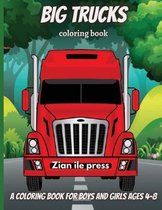 Big Trucks Coloring Book